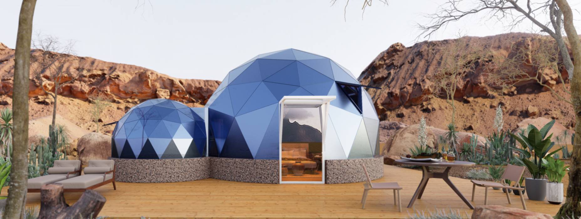 金平区球形智能光伏玻璃星空房